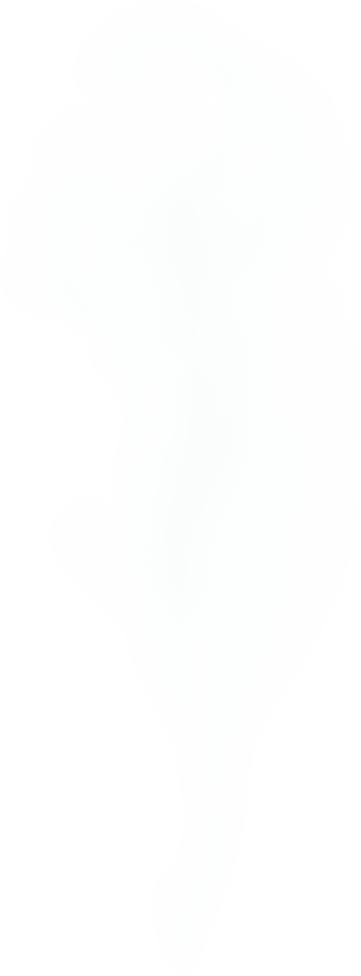 Realistic white smoke steam, waves